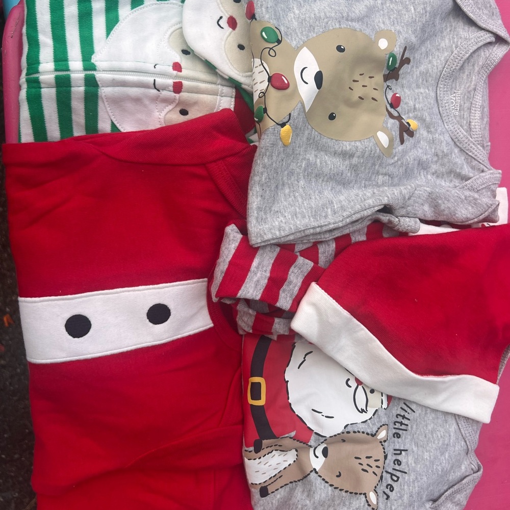 Size 9 month Holiday outfits.